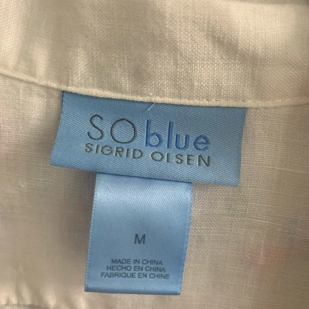 Linen jacket White Size M - Image 5