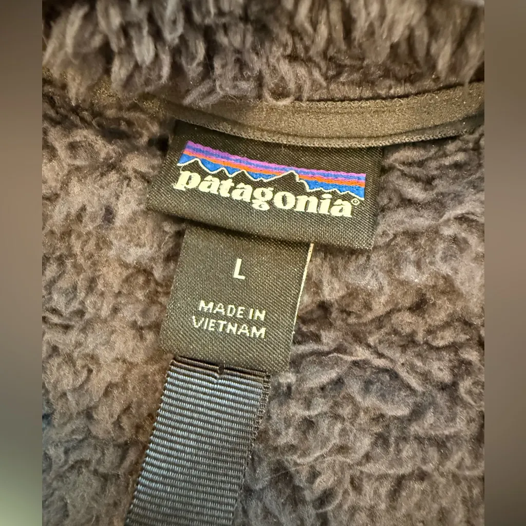 PATAGONIA Los Gatos 1/4 Zip Fleece in Smolder Blue size‎ Large - Image 7