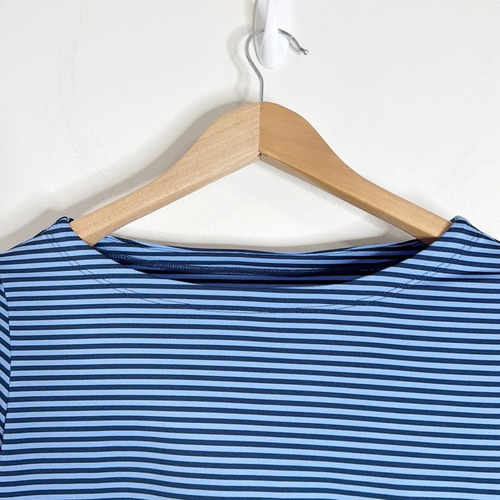 Vineyard Vines Sankaty Navy/Blue Striped Long Sleeve Tee XS - Image 8