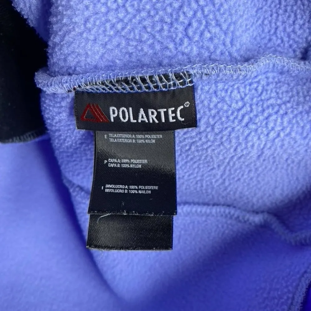 The North Face Jacket Size S Women's Fleece Polartec Color Block Long Sleeve Zip - Image 6