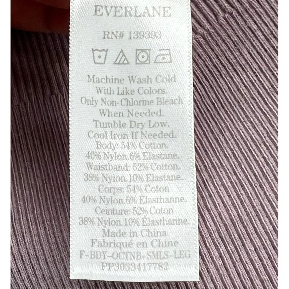 Everlane High Rise Seamless Leggings Womens XS-S Purple Stretch Yoga Pilates Gym - Image 13