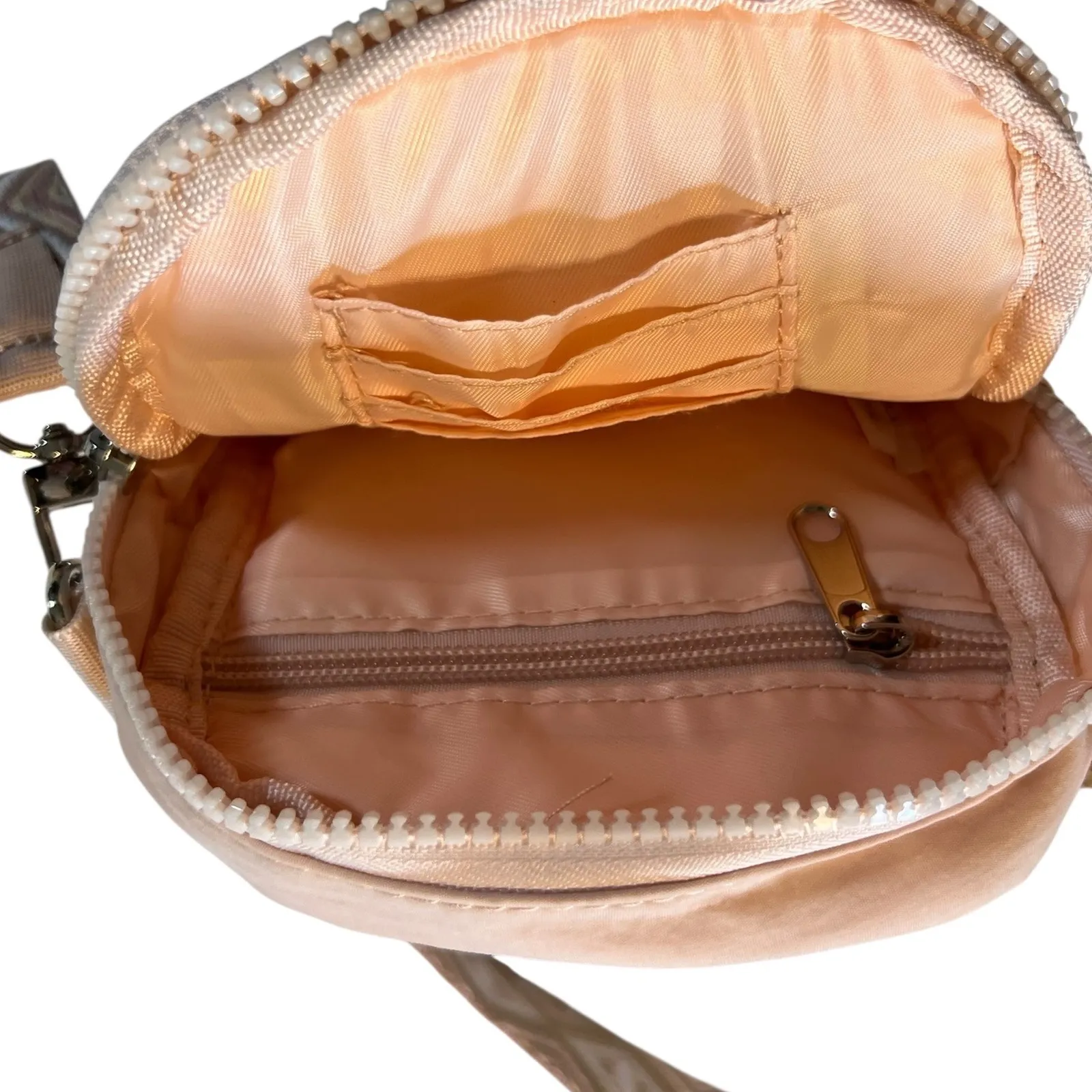 Telena Puffer Small Crossbody Bags for Women Cell Phone Purse Cross Body Bag Pink - Image 4