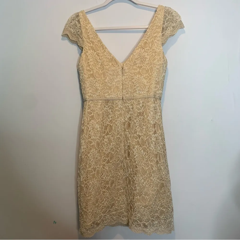 Jenny Yoo Collection Anthropologie BHLDN Beckett Lace Mini Dress - Image 6
