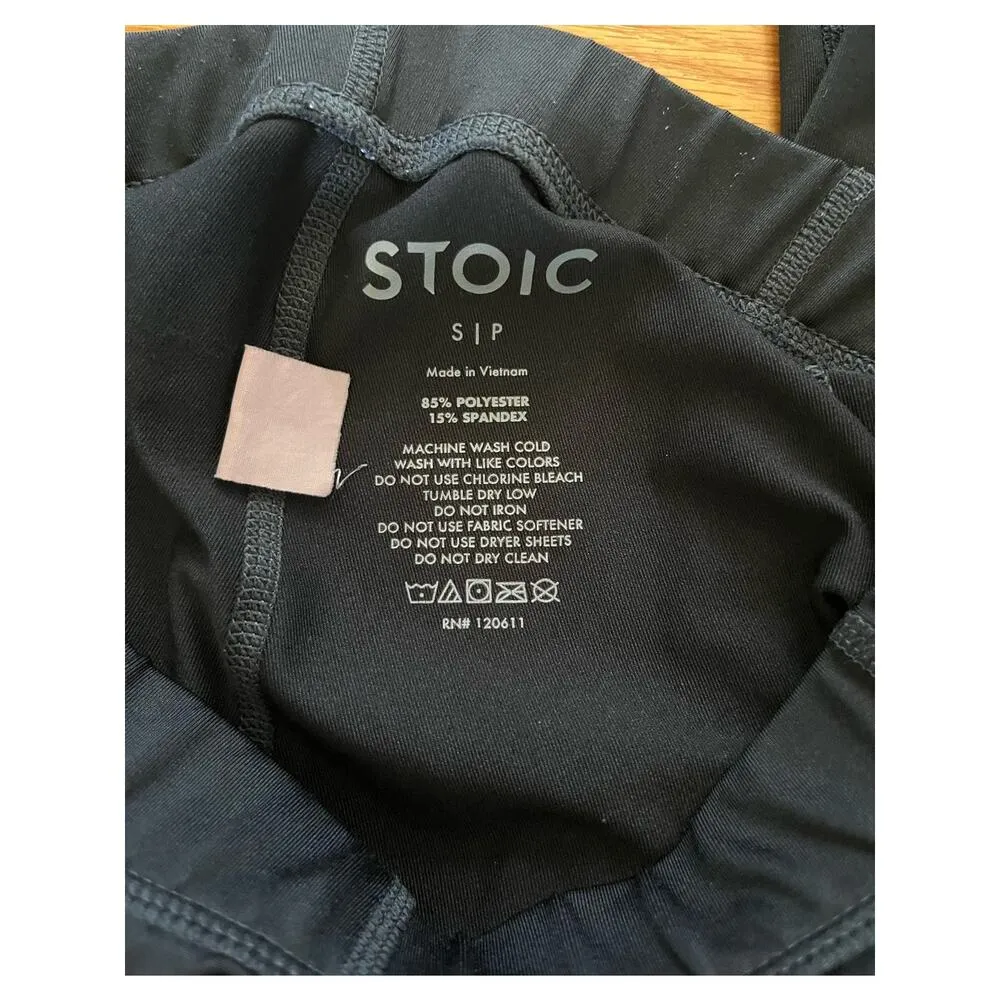 Women's Stoic black leggings base layer, Small, Back Country - Image 3