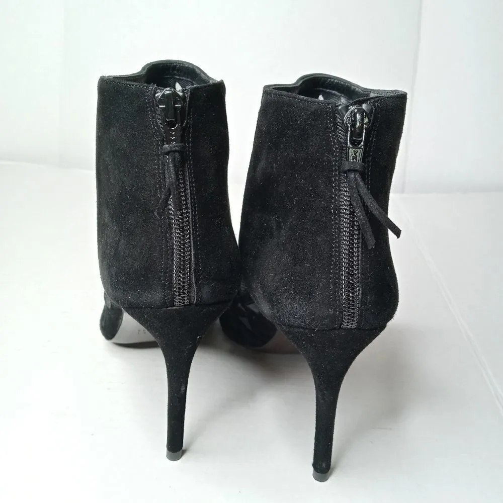 Stuart Weitzman CUTAWAY Ankle Boots Underlay Mesh - Image 4