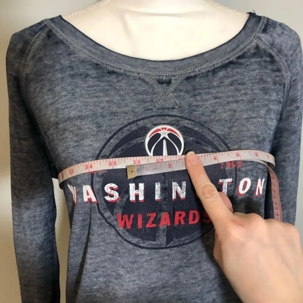 NWOT Washington Wizards Burnout Sweater Sweatshirt - Image 5