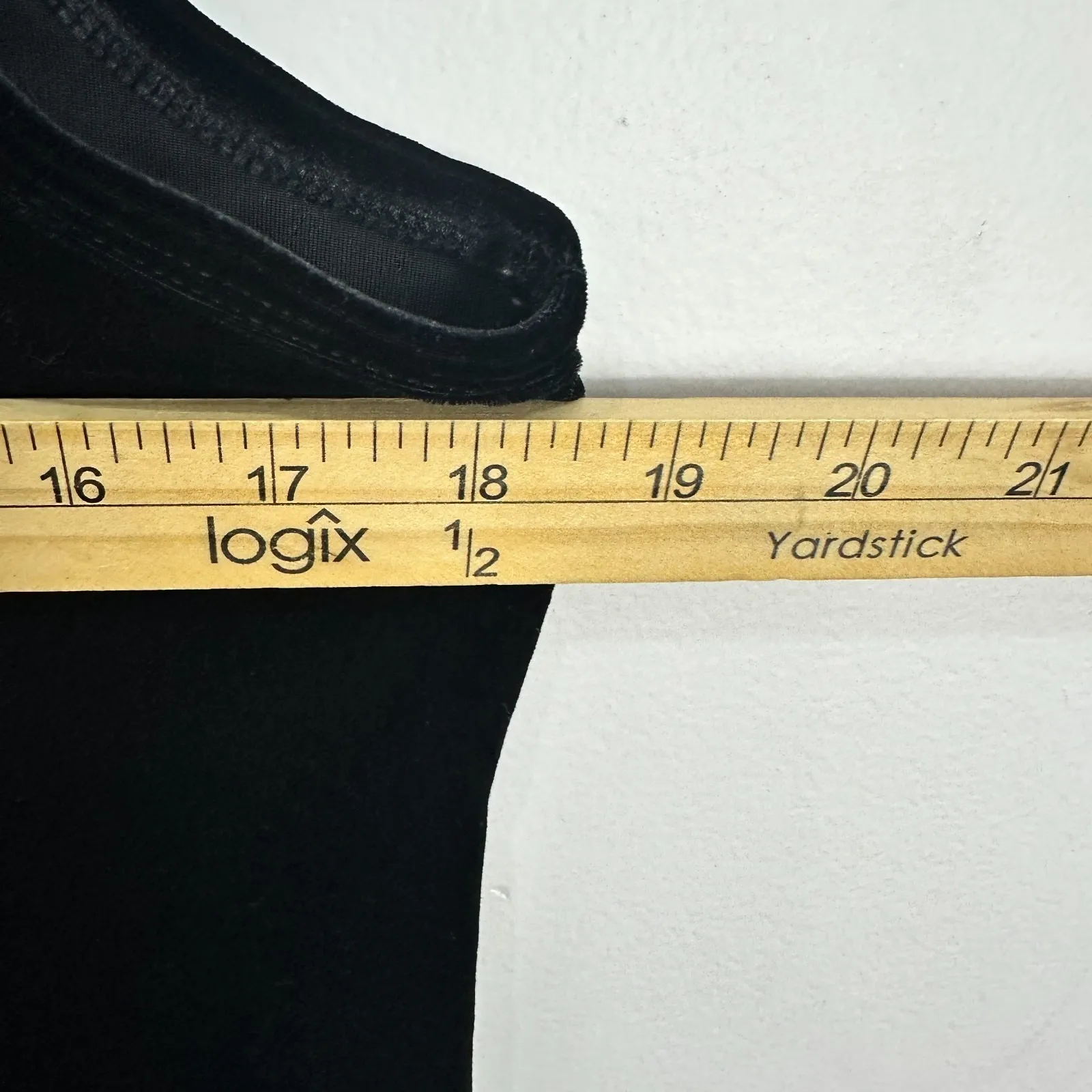 Karen Kane Tank Top Womens M Black Velvet Whimsigoth‎ Witchy Y2K Grunge Gothic - Image 4