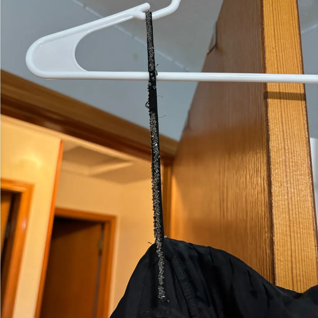 Fiesta Beaded Maxi Dress Black Size M - Image 5