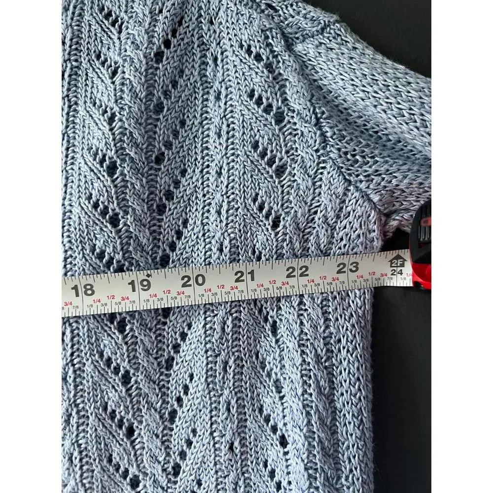 Polo Ralph Lauren Light Blue Knit Sweater - Size XL - Image 6