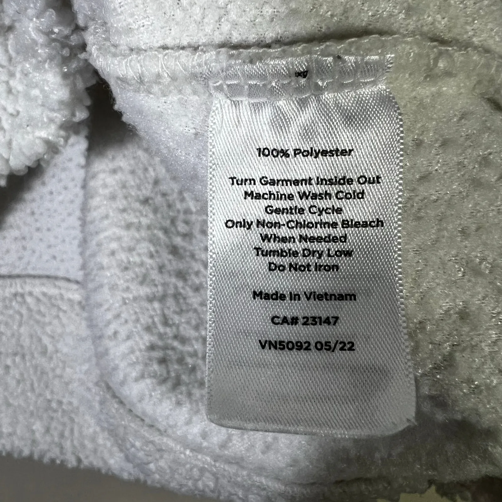 Haven Well Within Sherpa Fleece Pullover Size M White Cowl Neck Cozy Minimalist Size M - Image 7