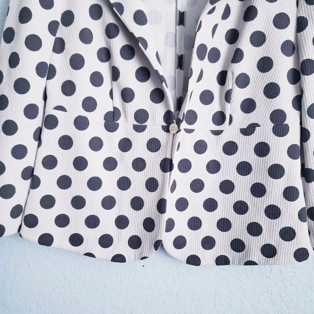 Armani Collezioni  Polka Dot Blazer - Image 2