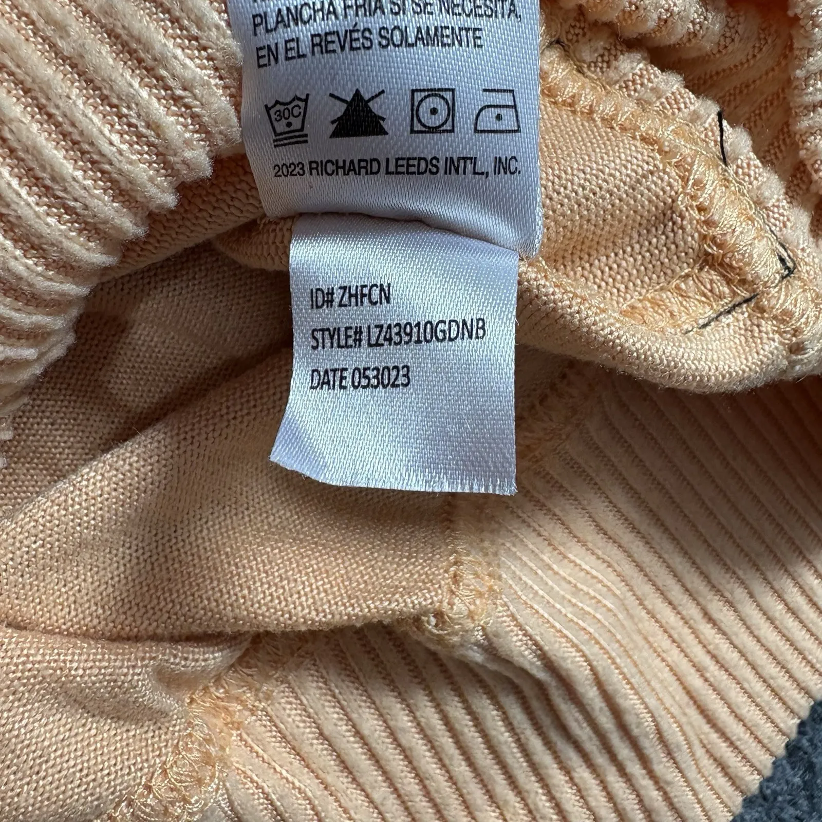 Disney The Nightmare Before Christmas Sz S Hoodie Over Sized‎ Sleep Shirt Orange - Image 6