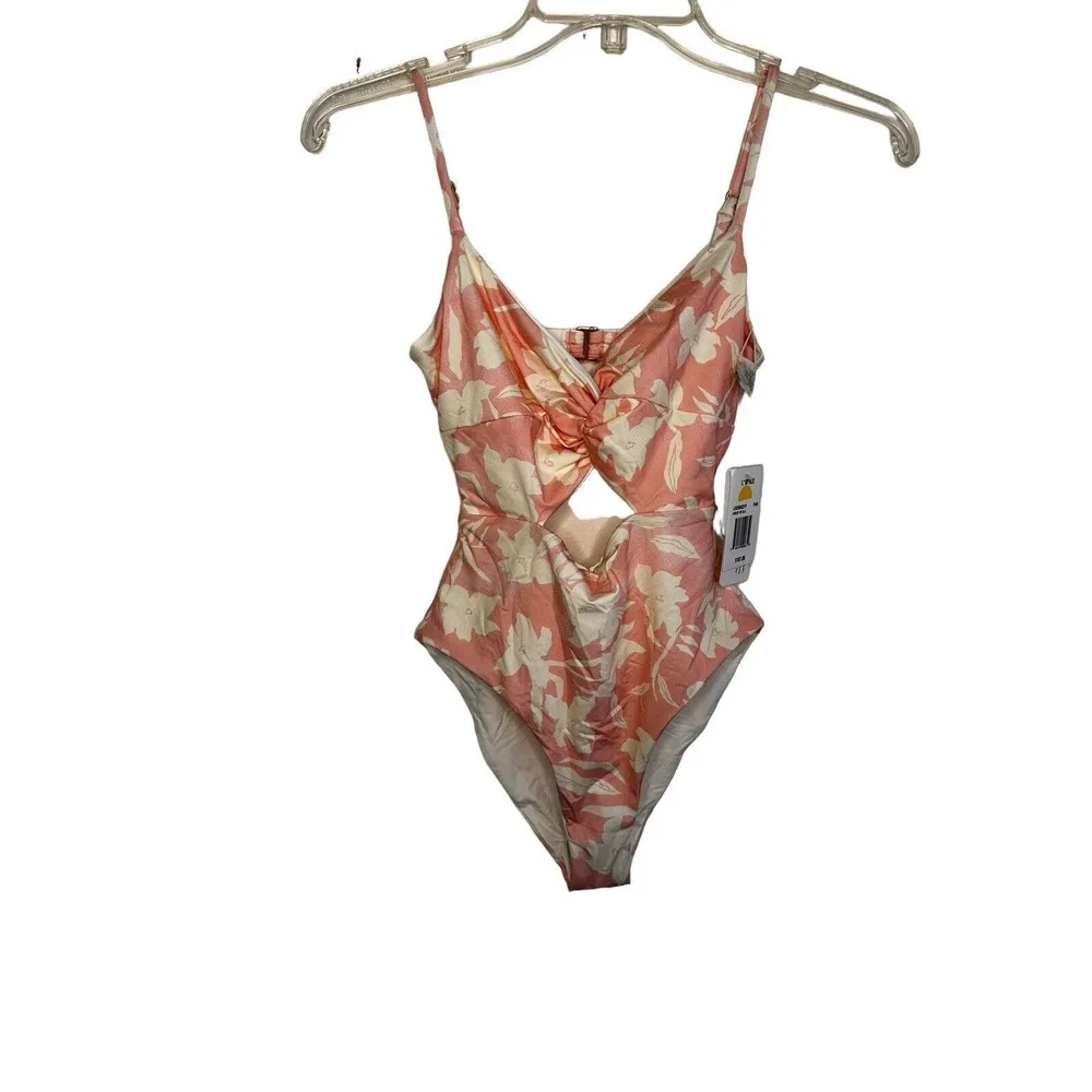 L*space Kyslee One Piece  Floral Cheeky Swimsuit Size 6 - Image 3