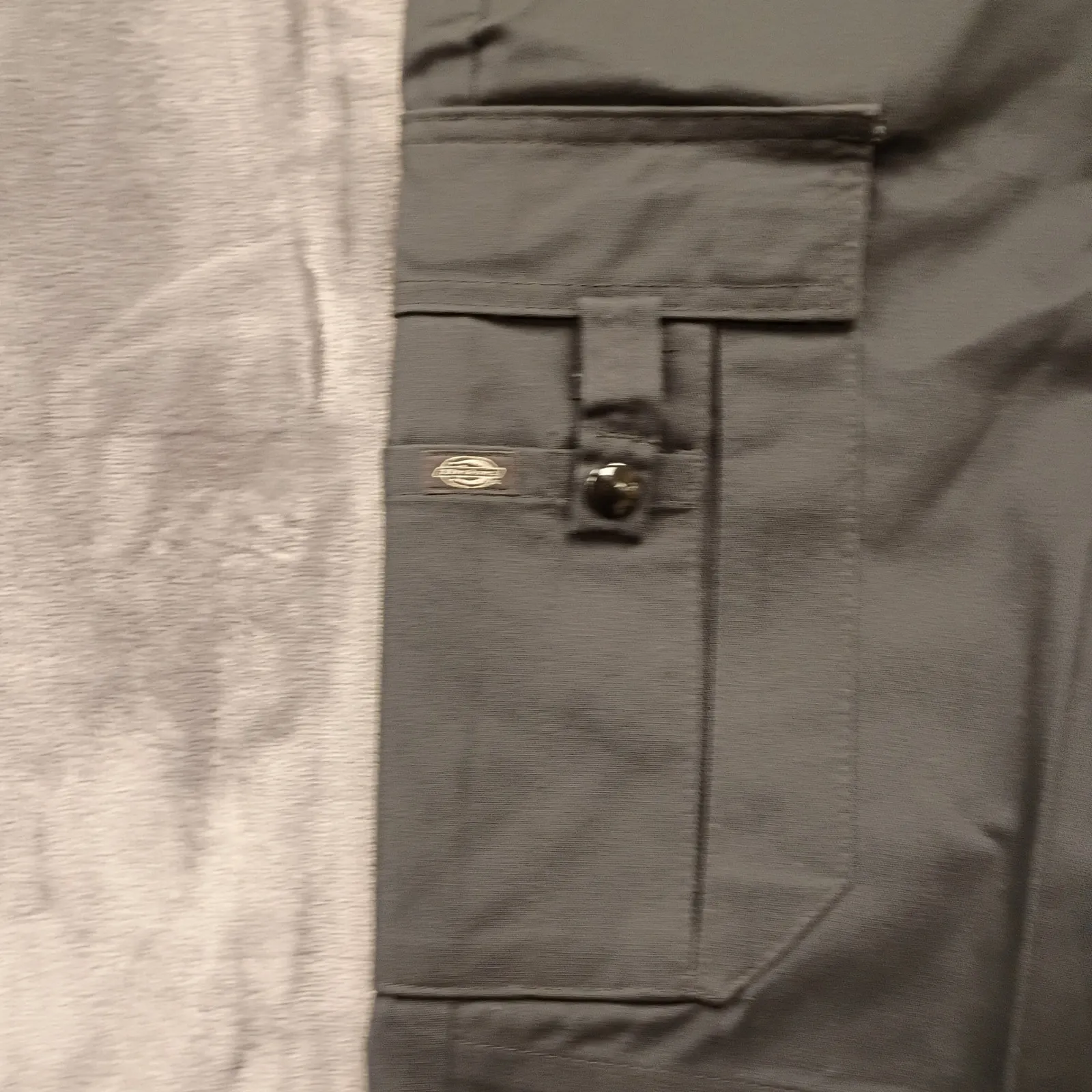 Dickies Tactical Cargo Pants Womens 18W 30 Inseam Gray Work Utility New - Image 3