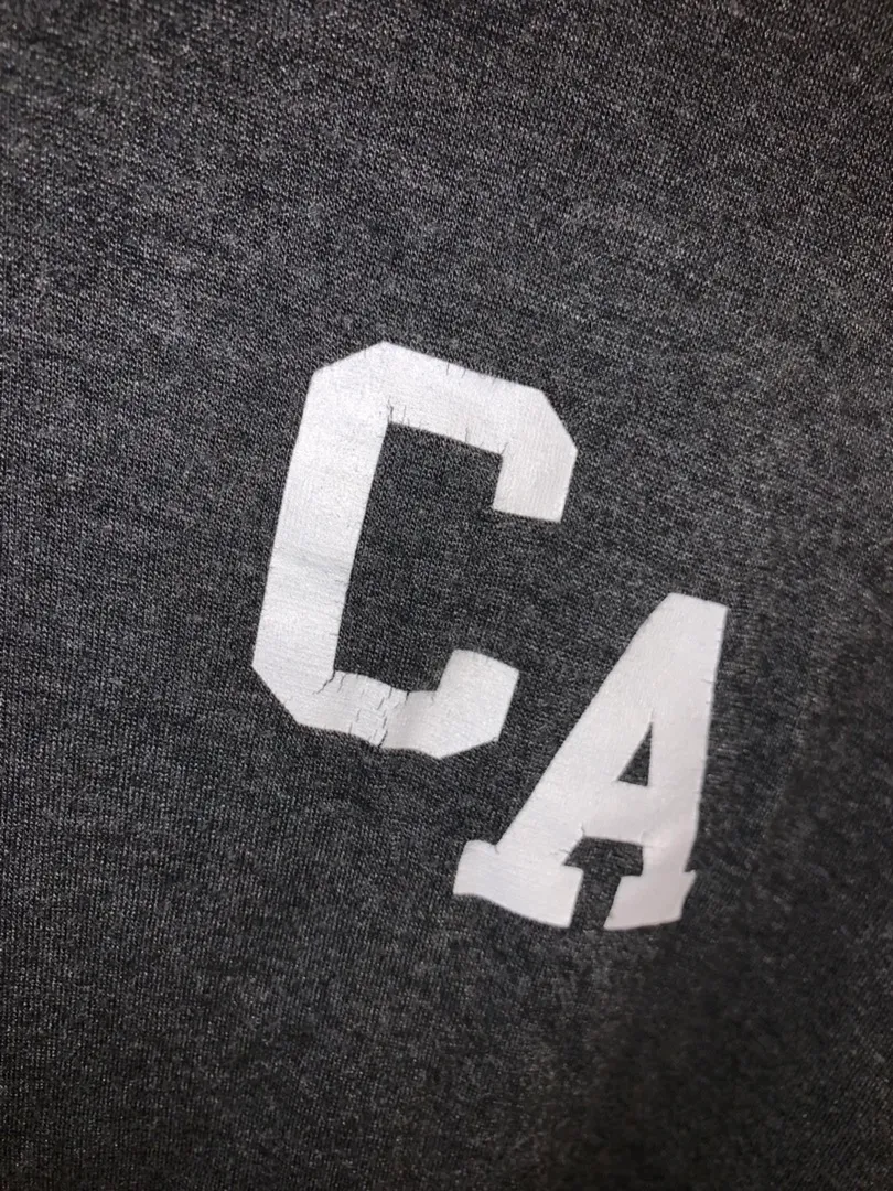 CA Crop Top Gray Size M - Image 2