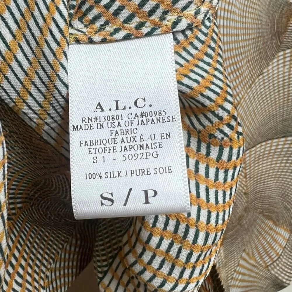 A.L.C. Japanese Silk Sleeveless Blouse NWT Sz. SP - Image 10