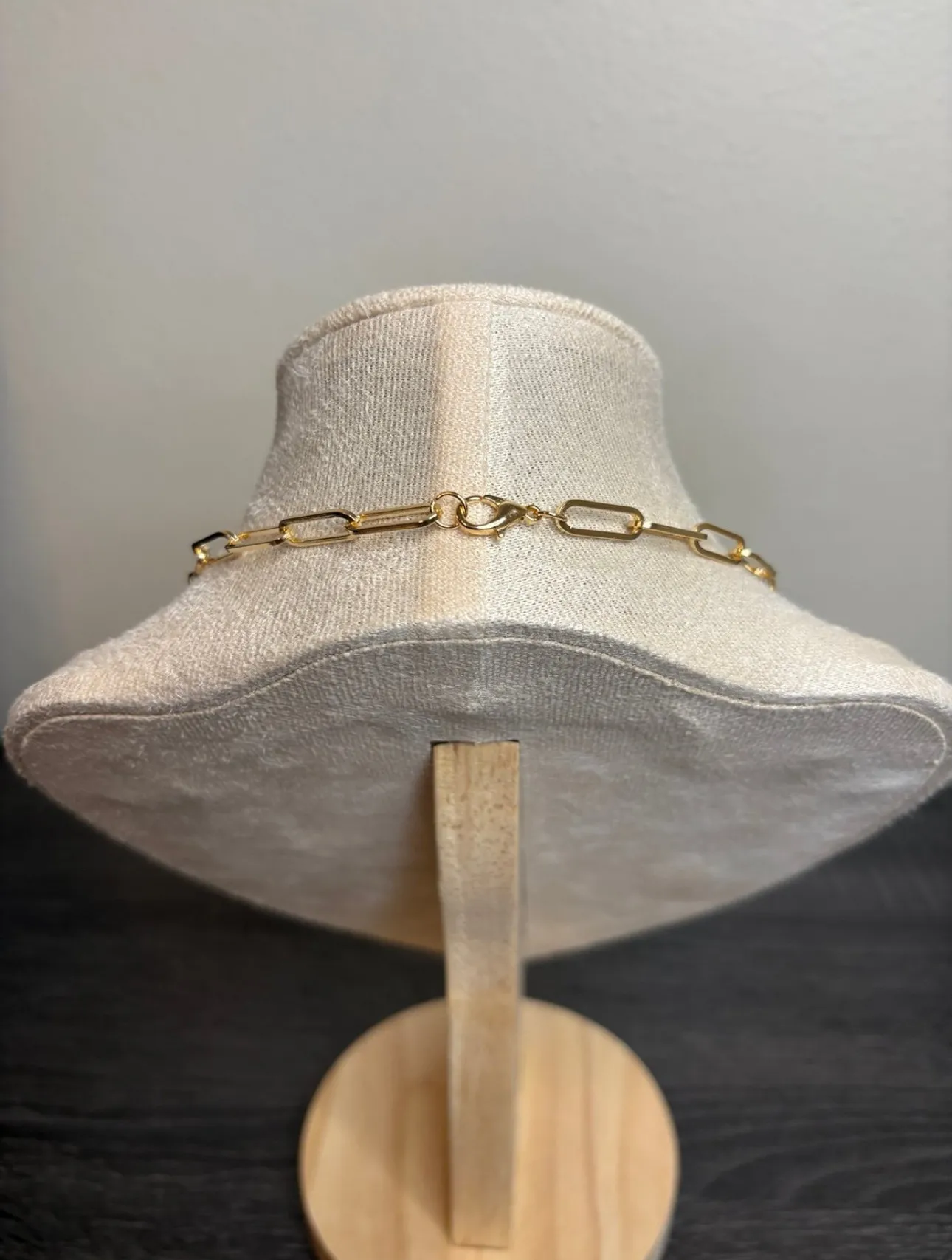 Handmade Gold Charm Necklace - Image 4