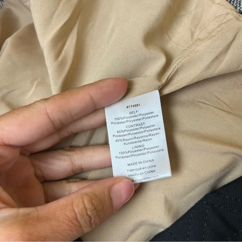 Anthropologie Dolan Left Coast Fabric Mix Quilted Jacket - Image 8