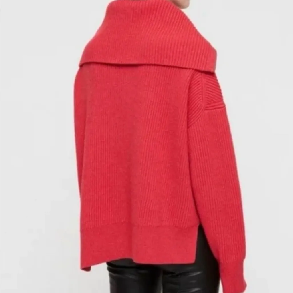 All Saints Ami Roll Neck‎ Sweater Size Medium - Image 2