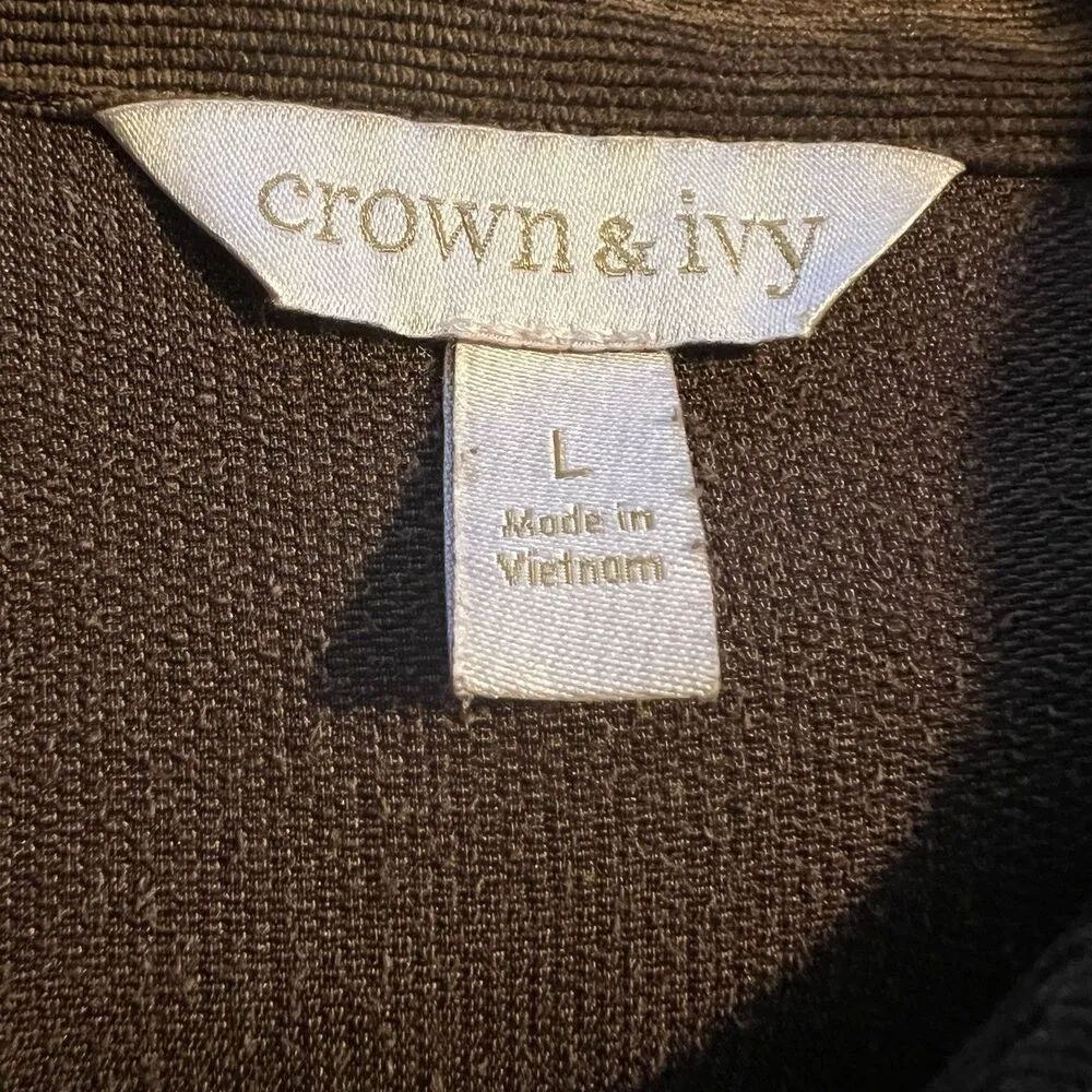 Crown & Ivy Maxi Dress Large Tiered - Image 4