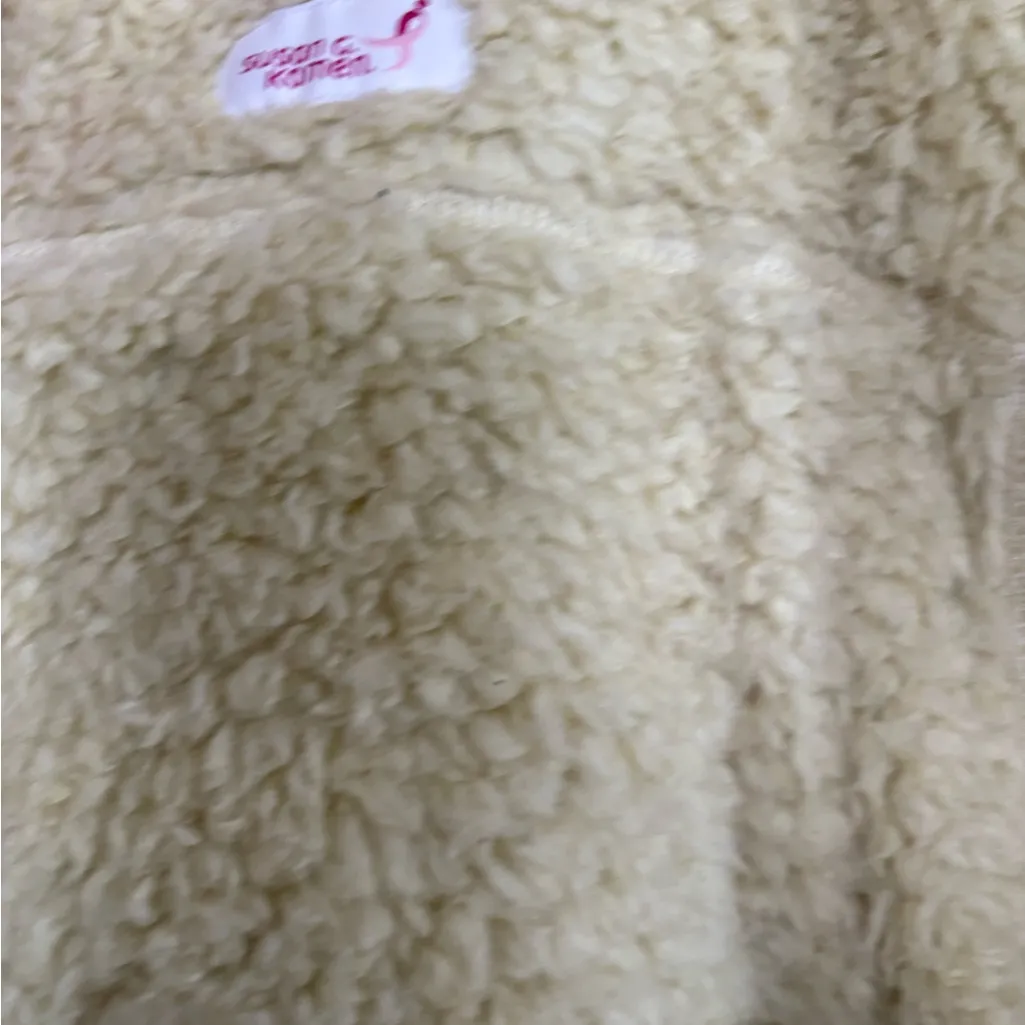 Earth Yoga Cream jacket Pink Size M - Image 6