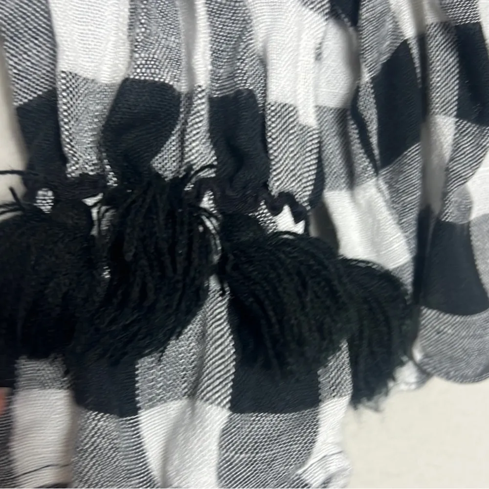 MISA Los Angeles Gingham Long Sleeve Top - Image 6