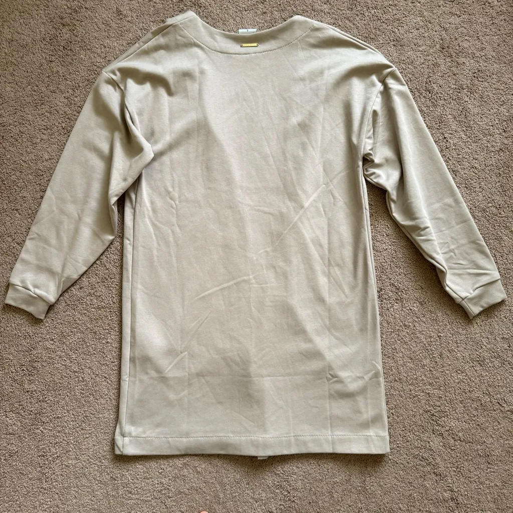 Gymshark  Tan Open Front Cardigan - Image 3