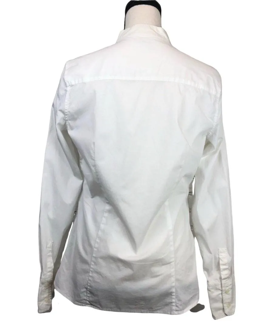 Factory Collar-less Tuxedo Button Down Shirt - Image 3