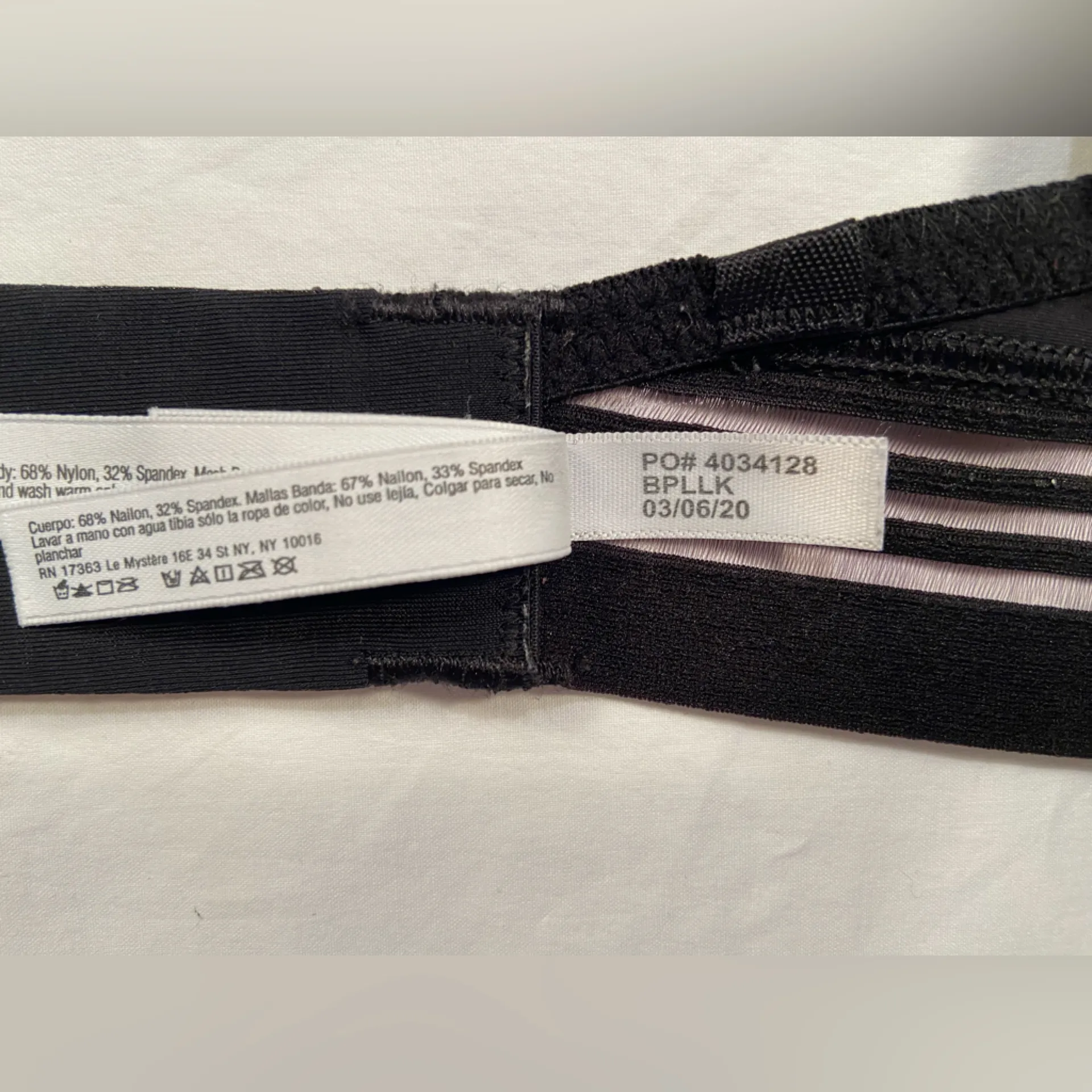 Le Mystere Black Bra, Size‎ 34D Size undefined - Image 8