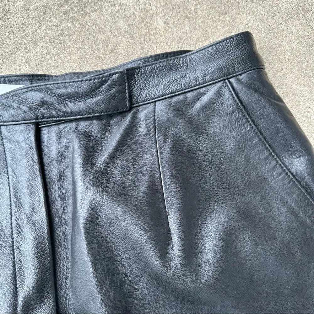 Jones New York Vintage Leather Pants - Image 3