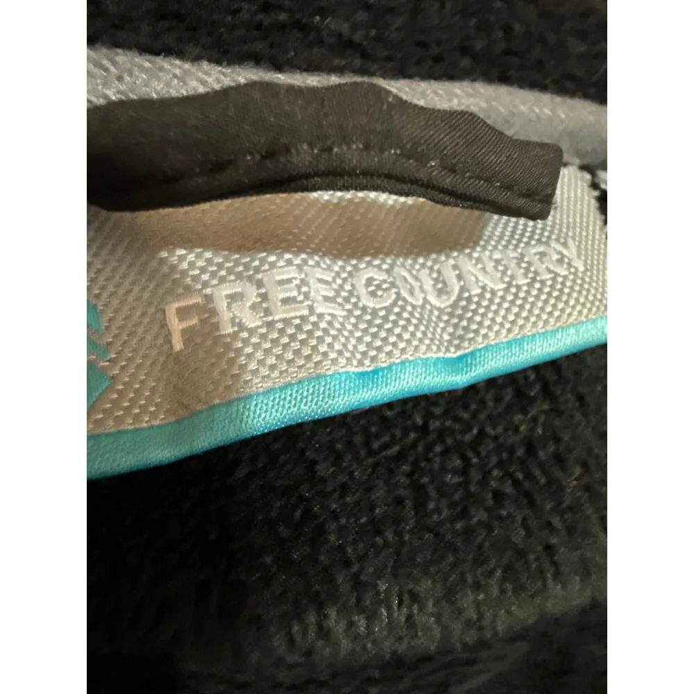 Free Country Women's Black Long Sleeve Full Zip Waterproof Rain Coat Jacket Sz S - Image 3