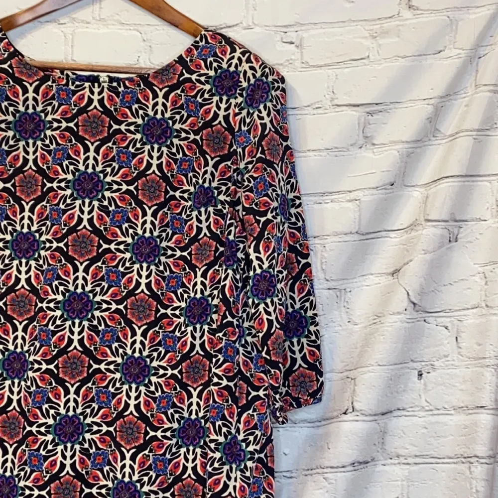 Old Navy Maternity Colorful Flower Dress Size Medium Excellent Condition - Image 5