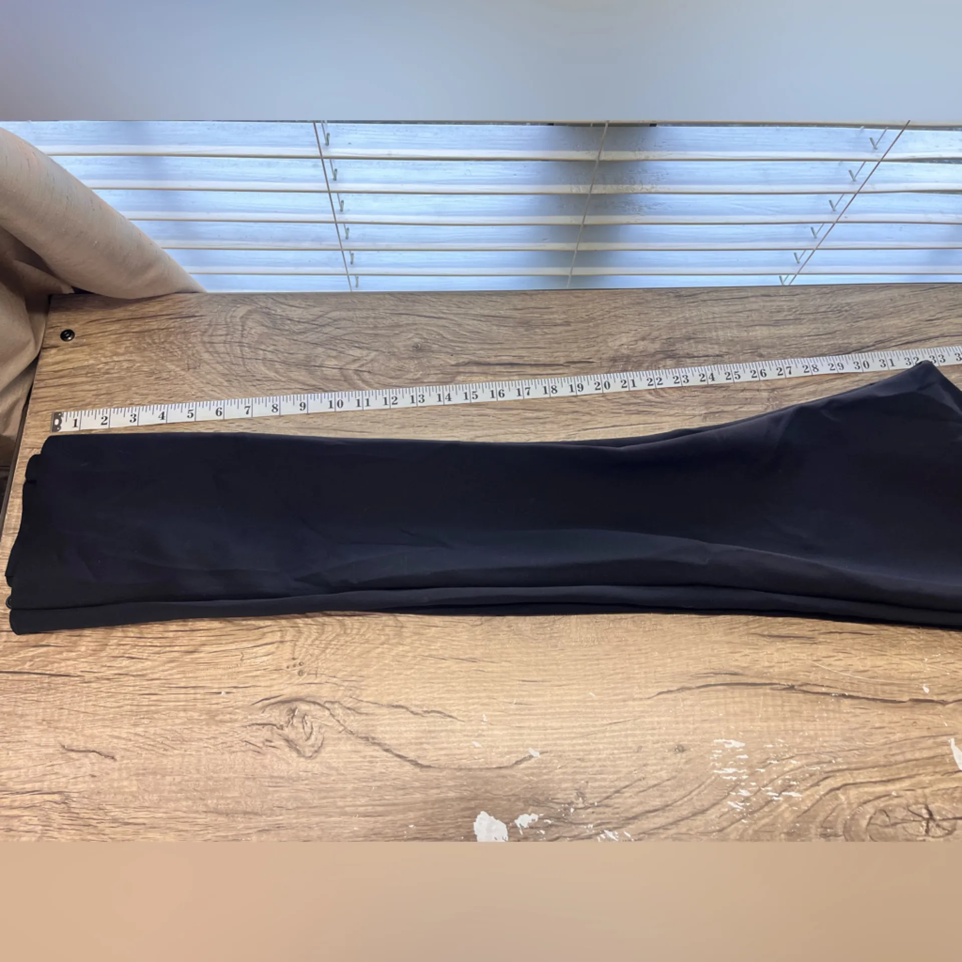 Commando black‎ 
Neoprene Split Front Pant size large - Image 8