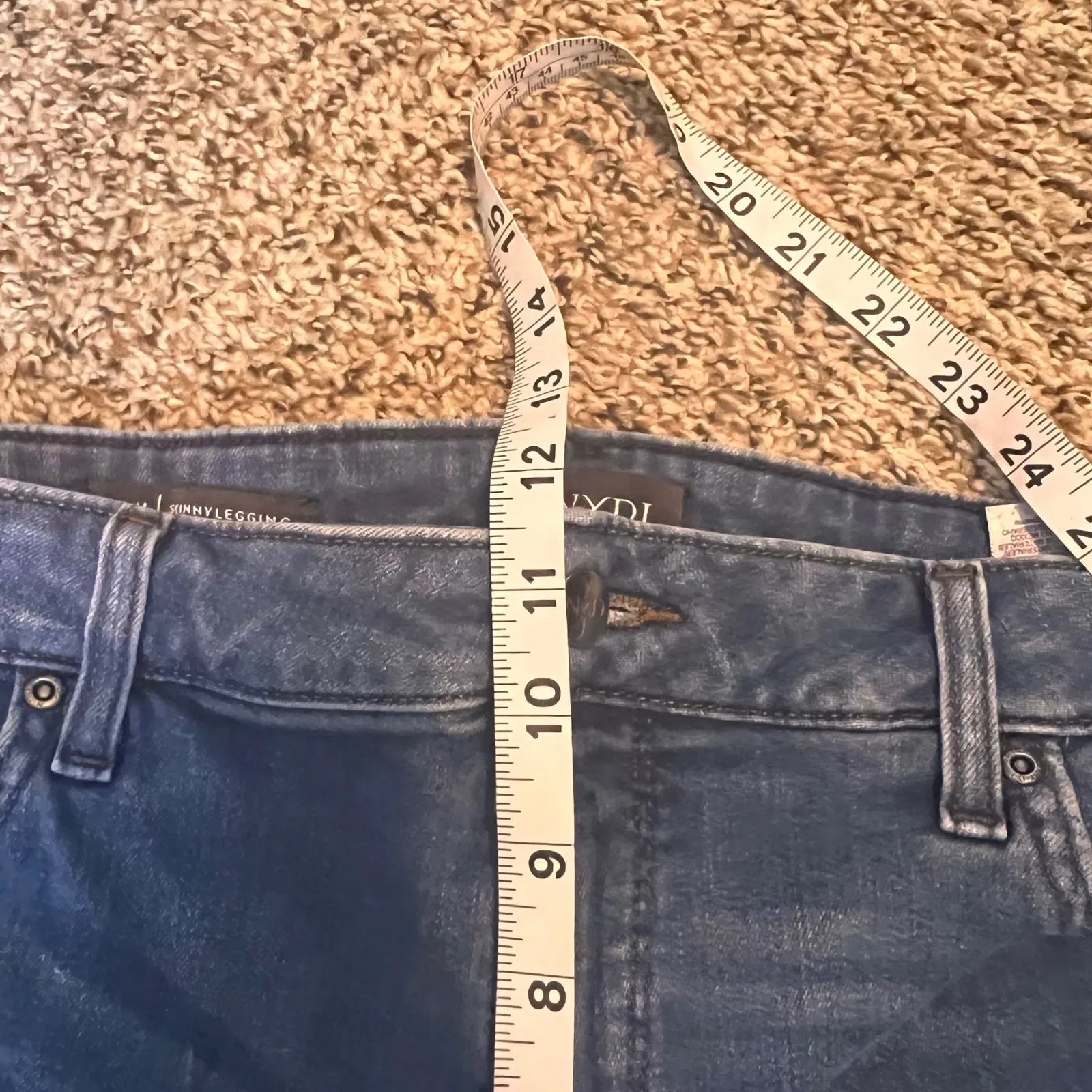 NYDJ‎ AMI Skinny Legging Jeans Size 16 Dark Wash Denim - Image 5