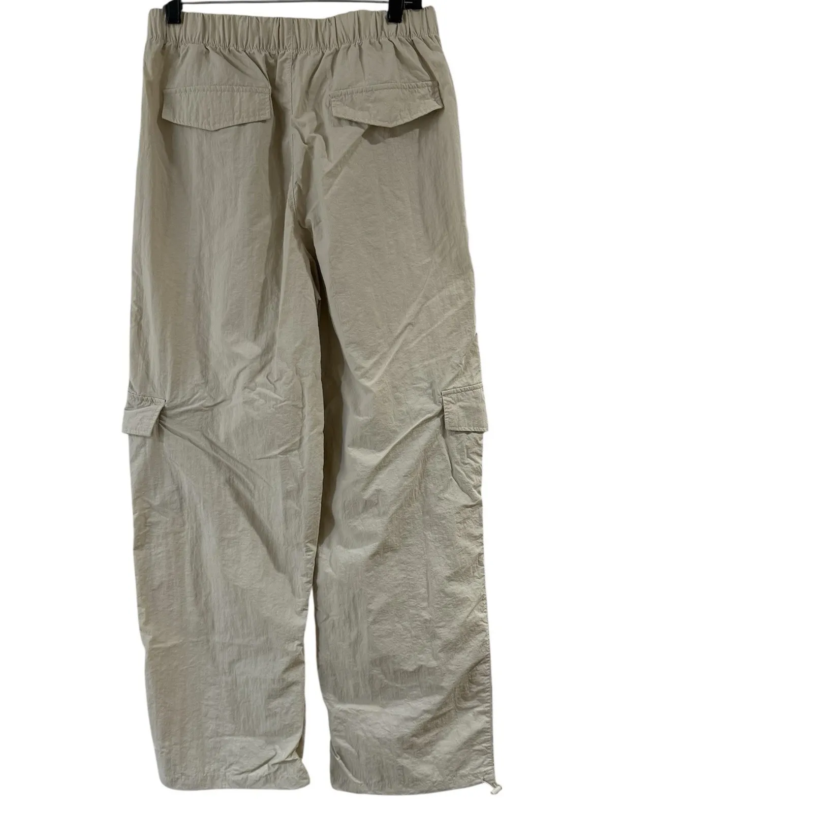 Wilo The Label Anthropologie Parachute‎ Fly Cargo Pants Womens Small Beige Tan - Image 2