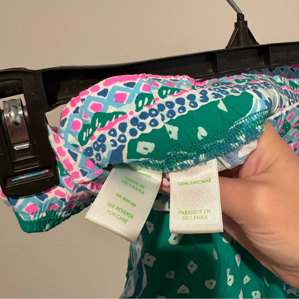 Lilly Pulitzer Bal Harbour Palazzo‎ Pant Emerald Isle On The Prowl Leopard XXS - Image 5