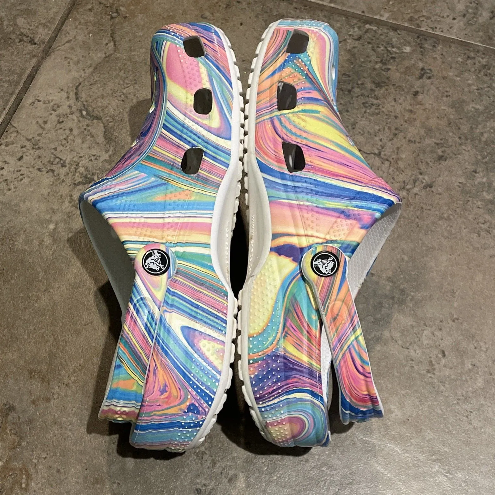 Crocs Out of this World Classic Clog Shoe Unisex M8 W10 Multicolor Comfort - Image 8