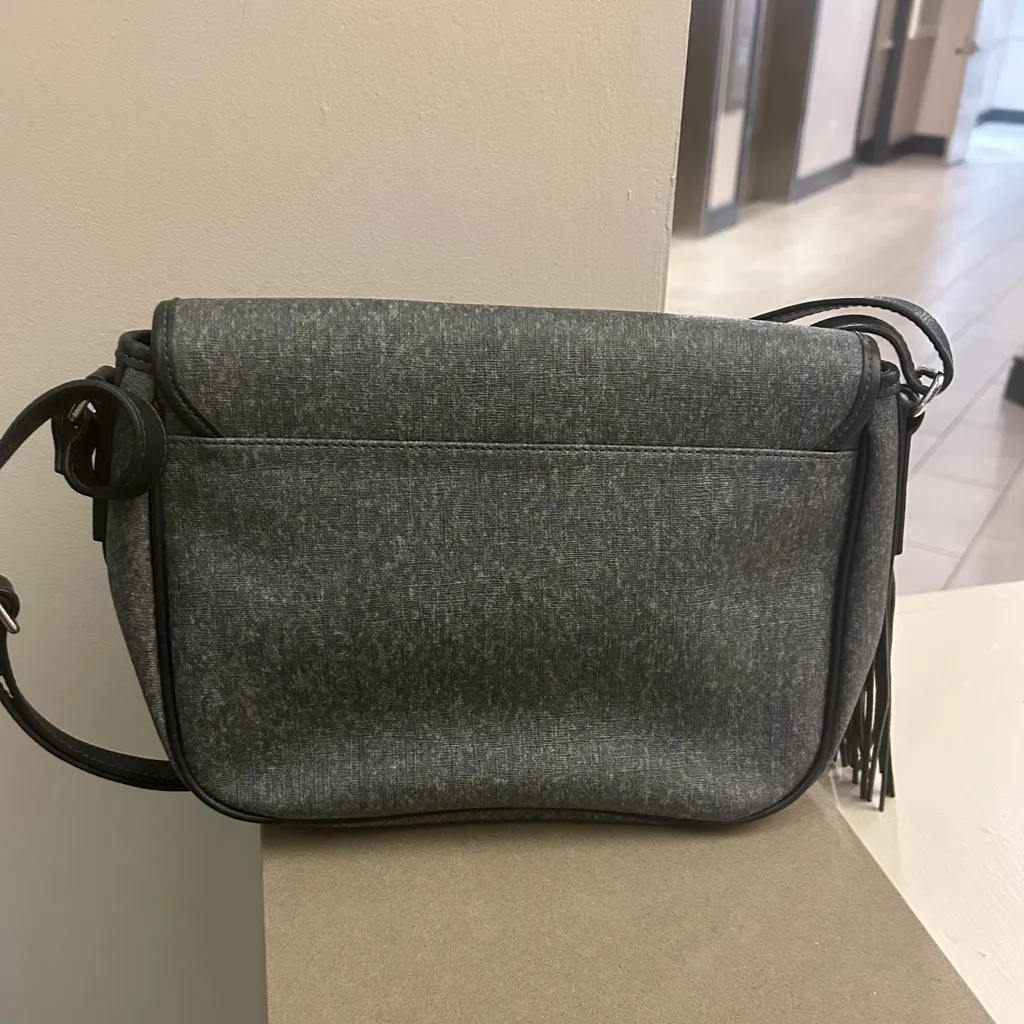 Bag Wilson Leather Gray Crossbody Bag Like NEW! No flaws - Image 4