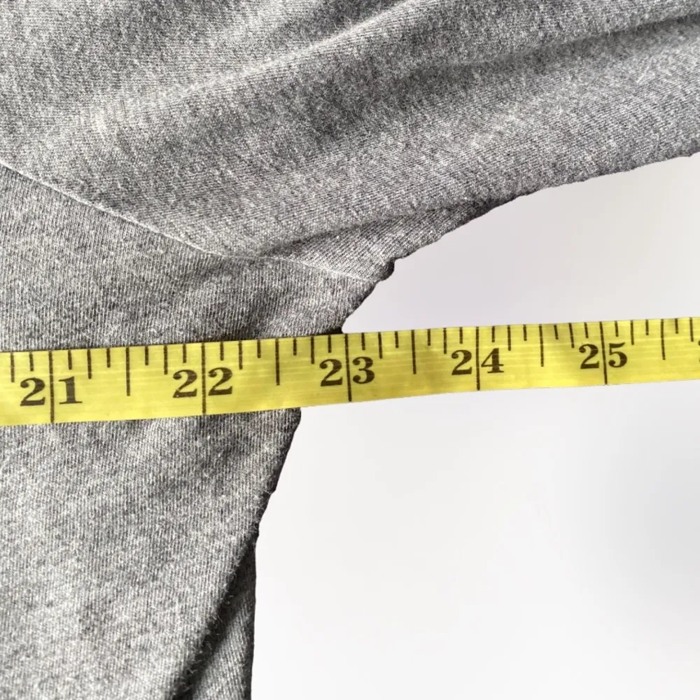 Retro Aerie American Eagle Outfitters Gray Love 3/4 Sleeve Top Size XXL - Image 7