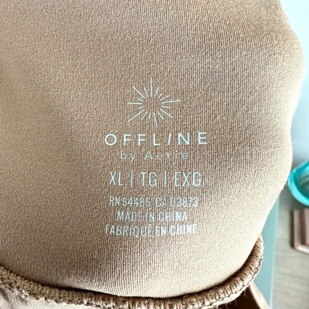 Offline by Aerie Maggie Printed Ruffle Tennis Skirt Skort Leopard Print Size XL - Image 10