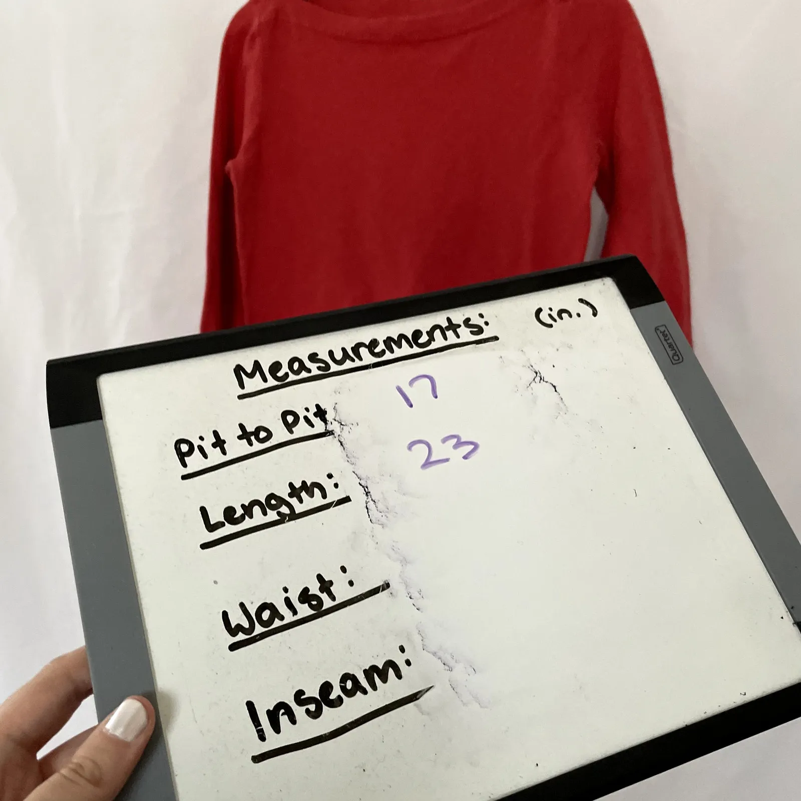 GAP bright coral red boat neck 3/4 sleeve knit sweater women's size S cotton - Image 5