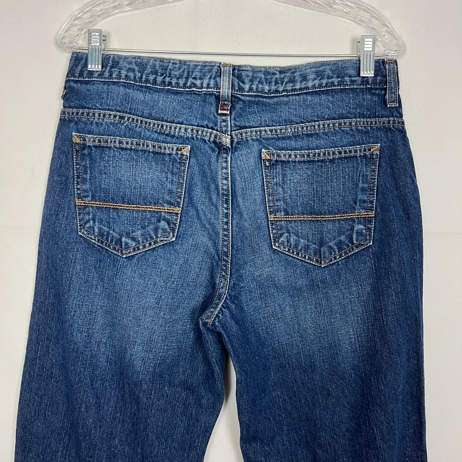Arizona Jeans Boys Husky Dark Wash Jeans Size 18 - Image 7
