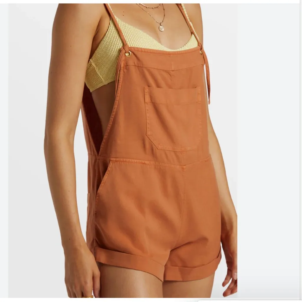 NWT Billabong Wild Pursuit Overall Romper XL - Image 3
