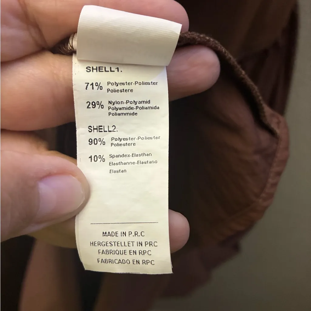 Cupshe Chocolate Brown Cut Out Maxi Dress L - Image 14