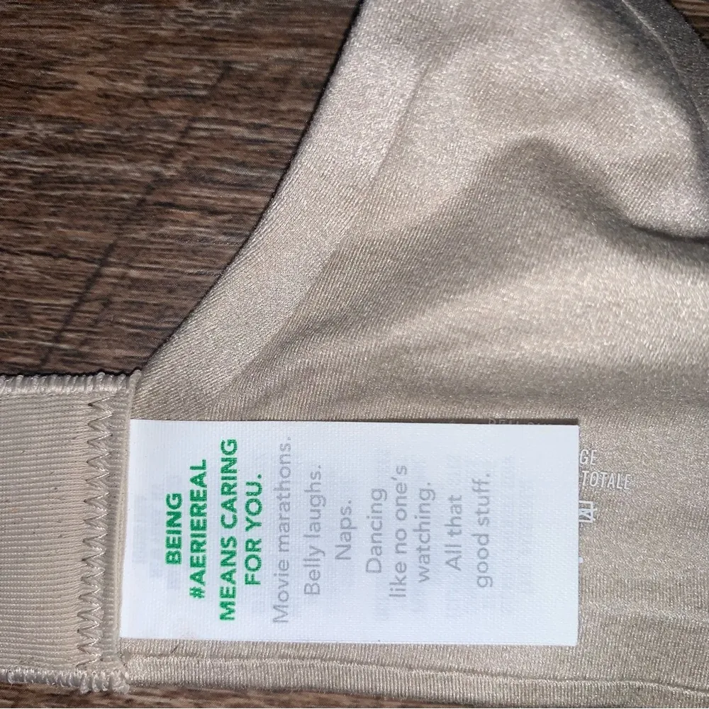 Aerie Real Sunnie Full Coverage Bra Nude/Tan Size 34A New with Tags - Image 5