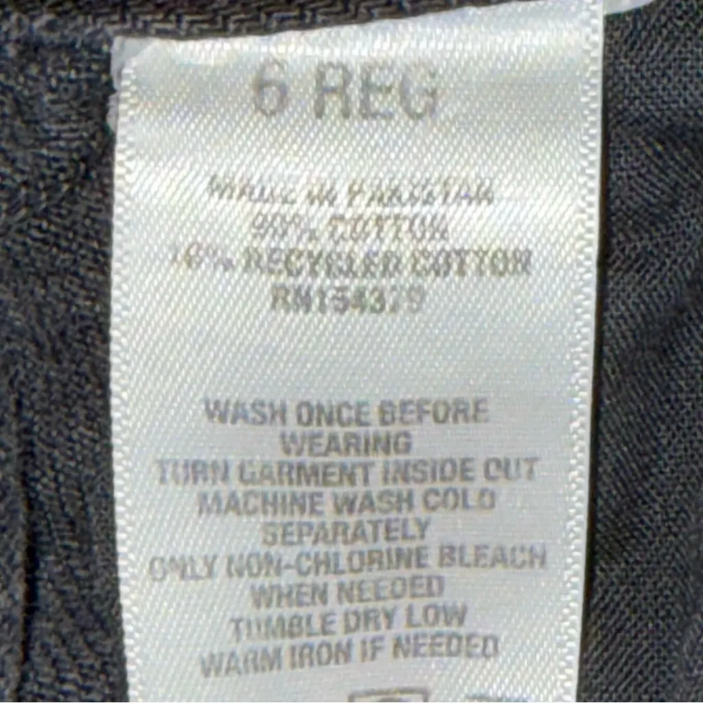 Aeropostale Low rise Baggy Black edgy Distressed Wide leg Jeans size 6 Cabincore - Image 8