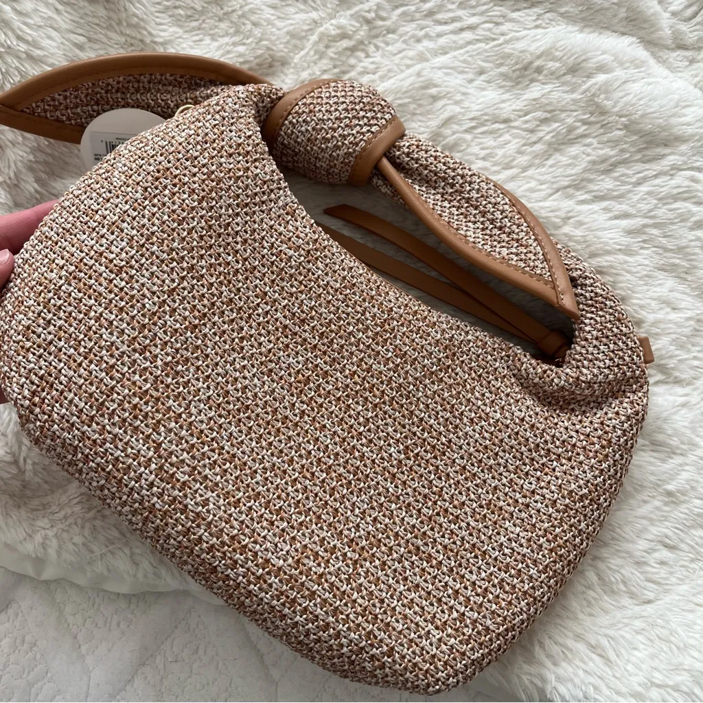 NEW Altar’d State Arula Woven Knot Shoulder Bag Purse NWT - Image 6