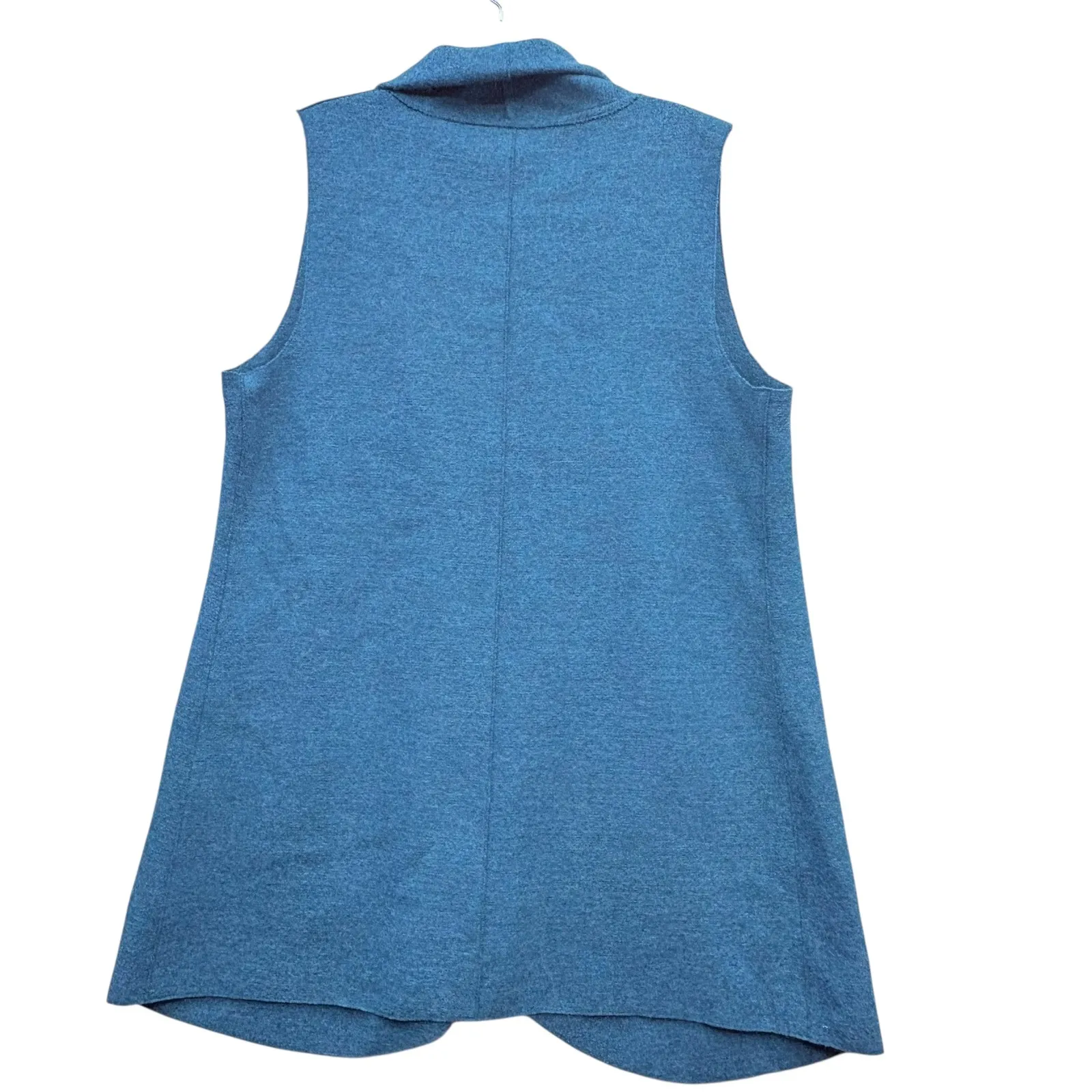 Beyond Threads Women's Teal Blue Alpaca Wool Top And Open Front‎ Vest Boho Set M Size M - Image 10