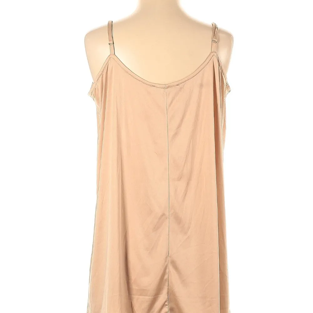Sabina Musayev Cream Slip Dress xs Tan - Image 2