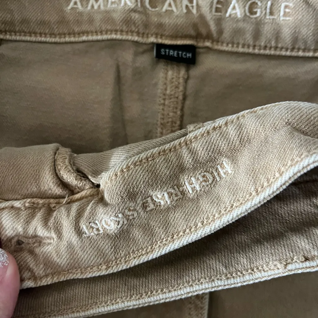 American Eagle Outfitters Khaki Skort - Image 5